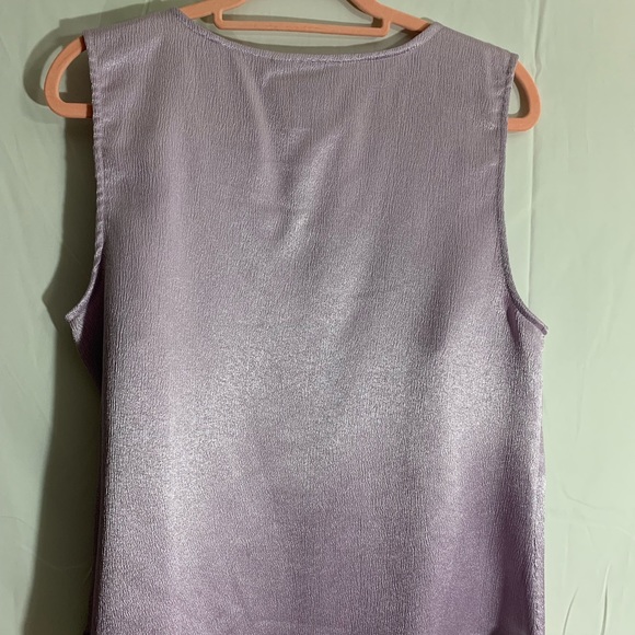 NWT- Midnight Velvet 3 piece lavender skirt, blouse & jacket suit. Sz:16 lined - Picture 7 of 12